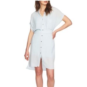 1. State Belted Shirtdress Short Sleeves Dress